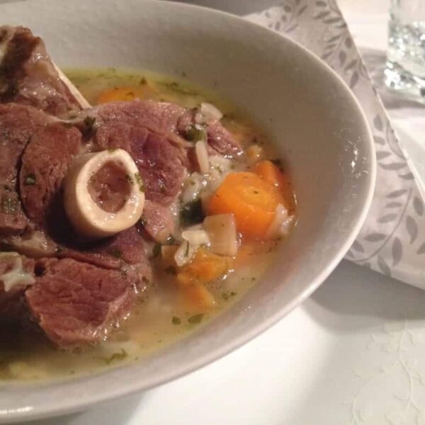 Icelandic lamb soup dish