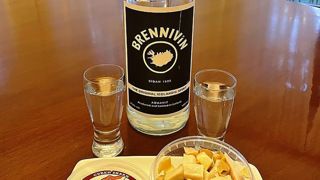 Brennivín, þorramatur, Icelandic drink, þorrablót