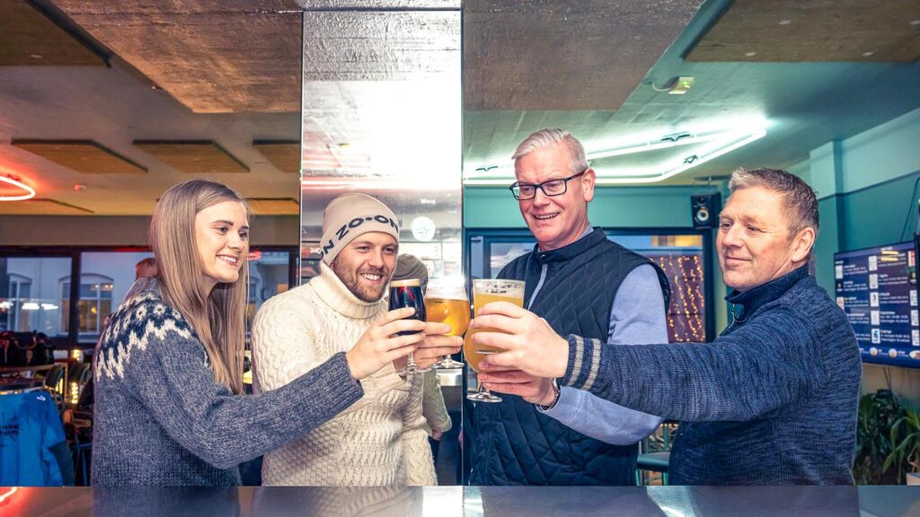 Reykjavik-Beer-Tour-Skal-Cheers, best beers in Iceland