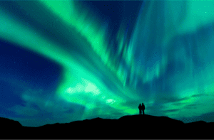 Northern lights in Iceland