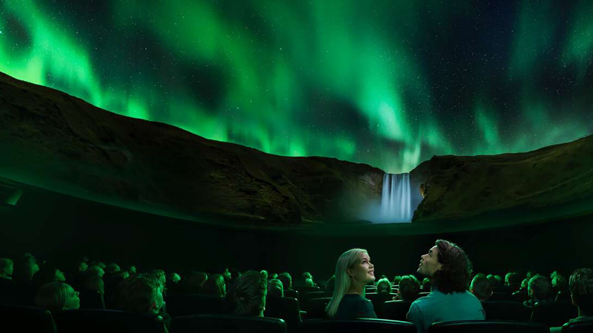 northern lights planetarium, iceland, wonders of iceland