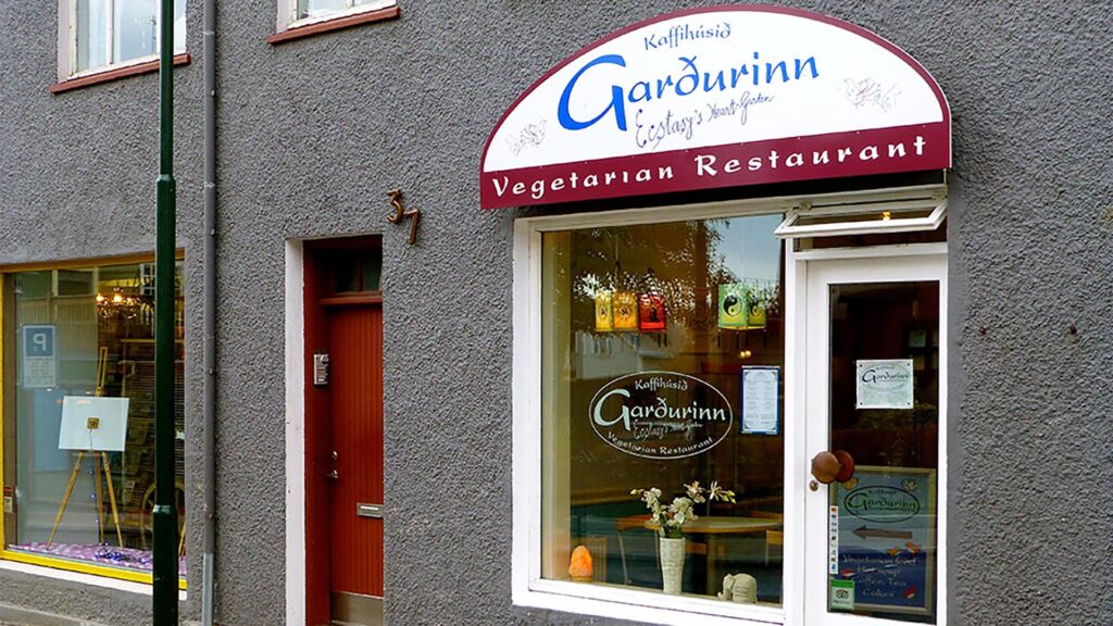 Garðurinn, best vegan and vegetarian place in Reykjavik