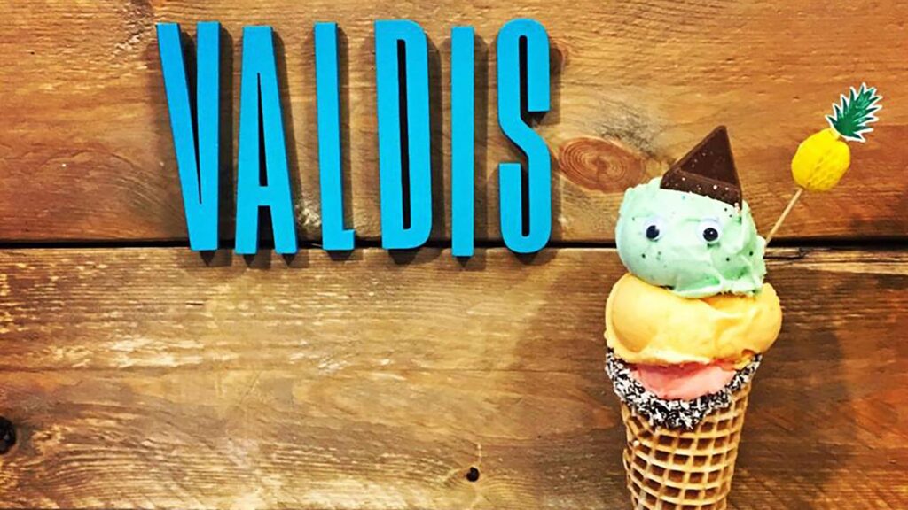 Valdís, ice cream, best vegan ice cream in reykjavik