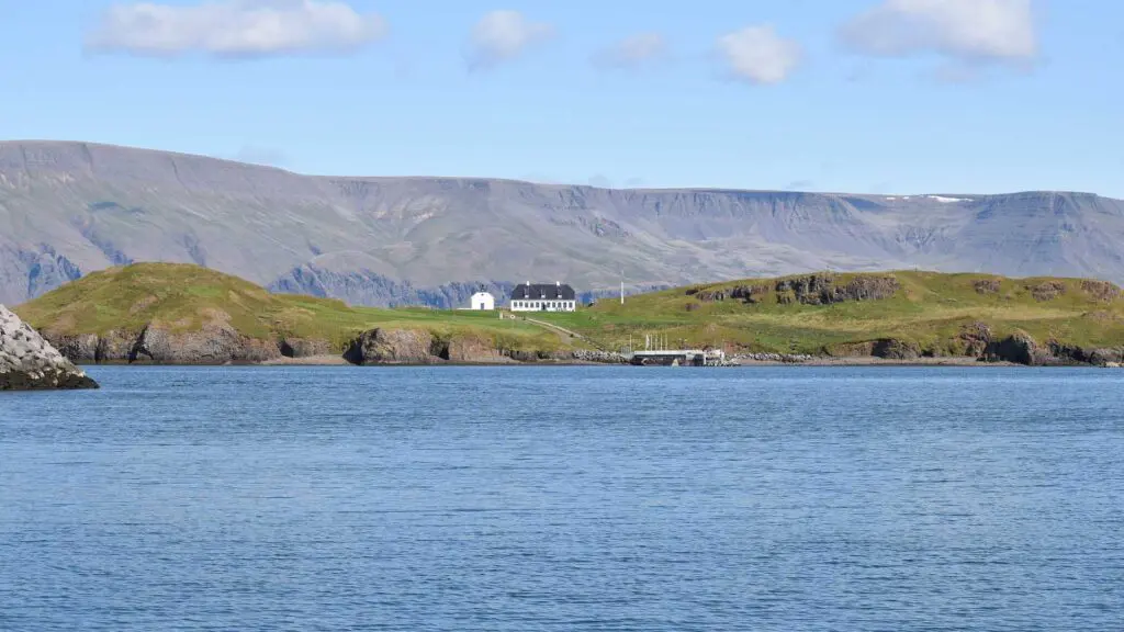 Viðey Island, home to Imagine Peace Tower