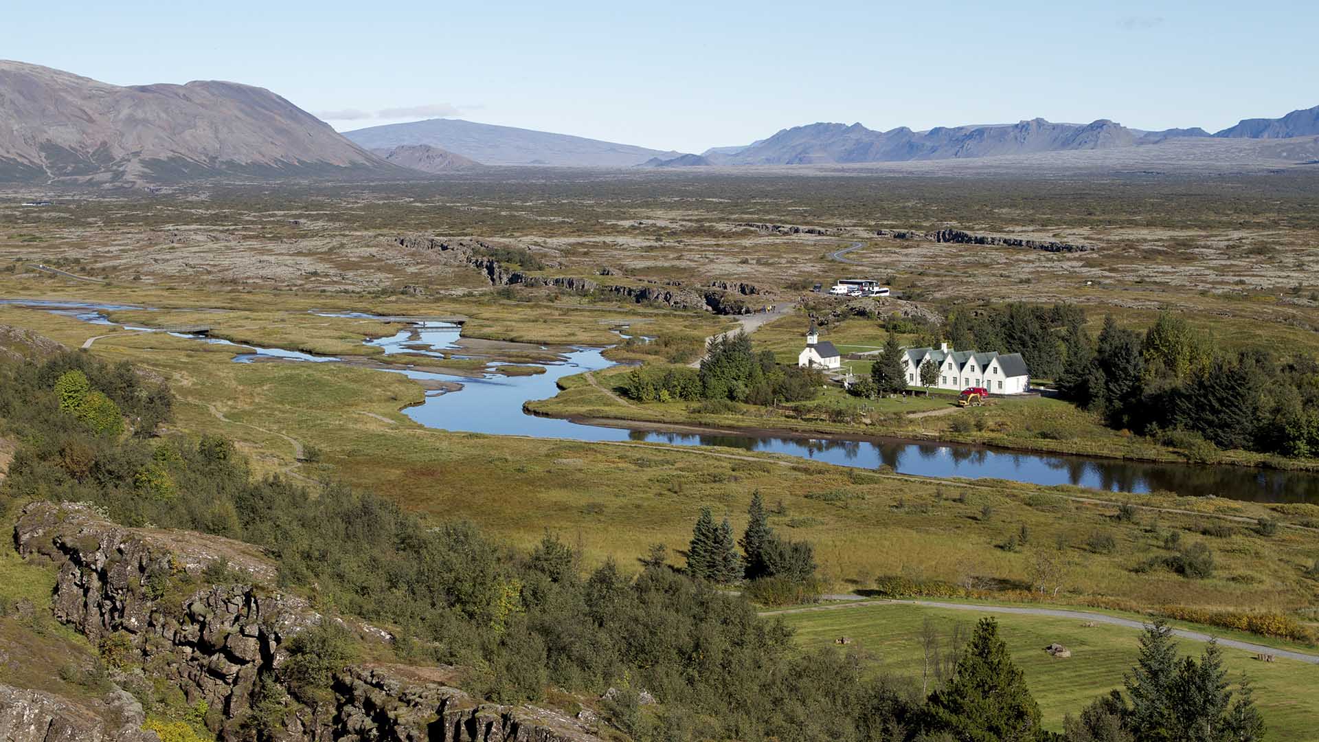 Thingvellir National Park is the most important historical place in Iceland