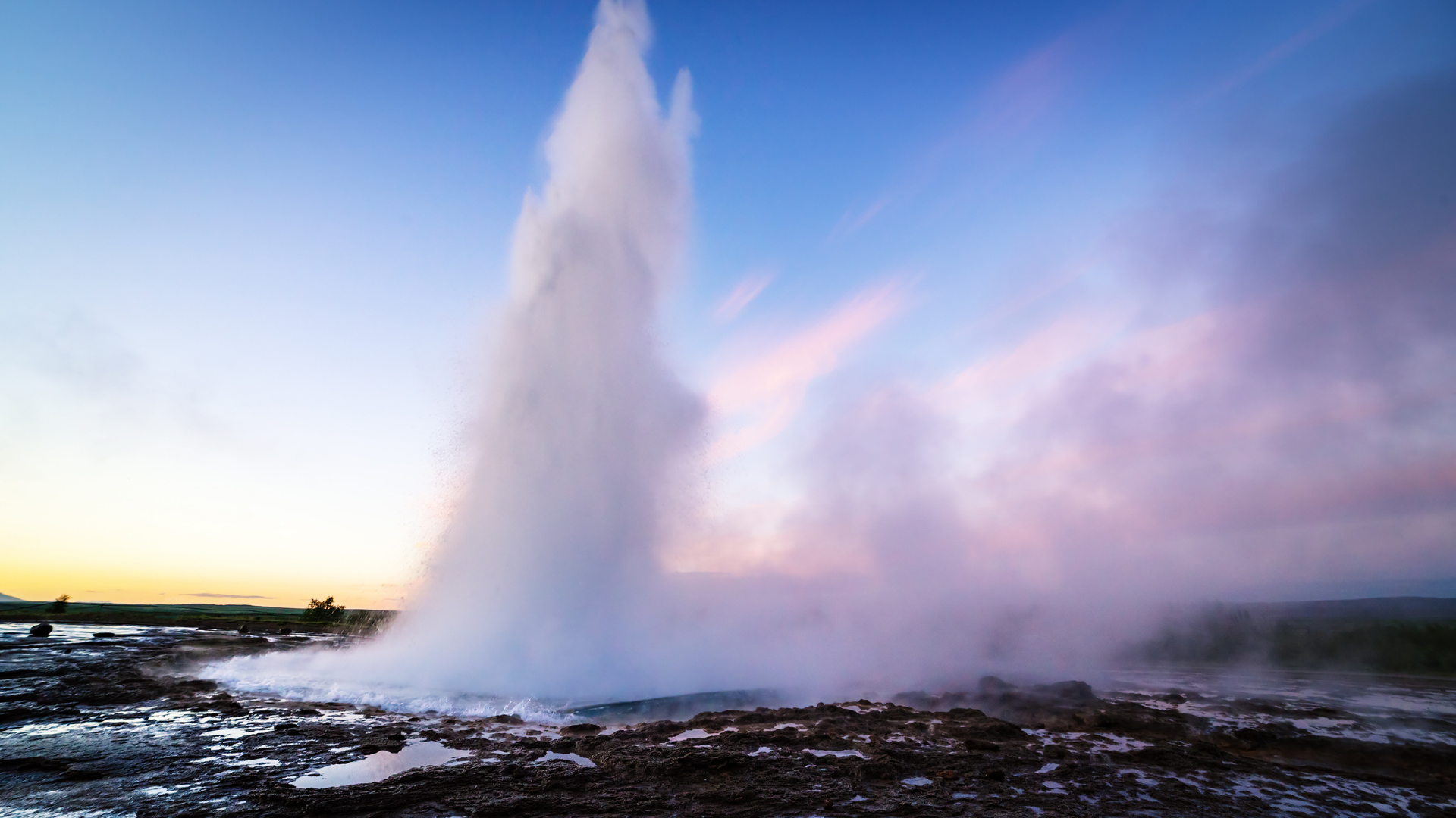 Geysir or Geyser is a part of the Golden Circle, must see in Iceland