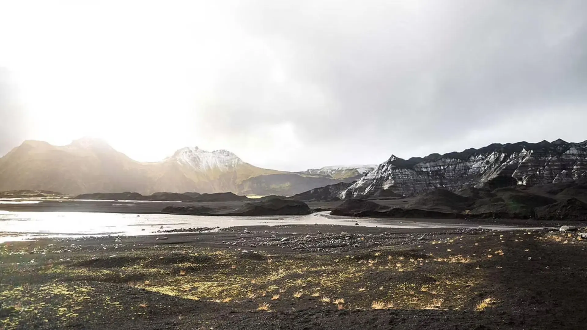 Glacier views in South Iceland