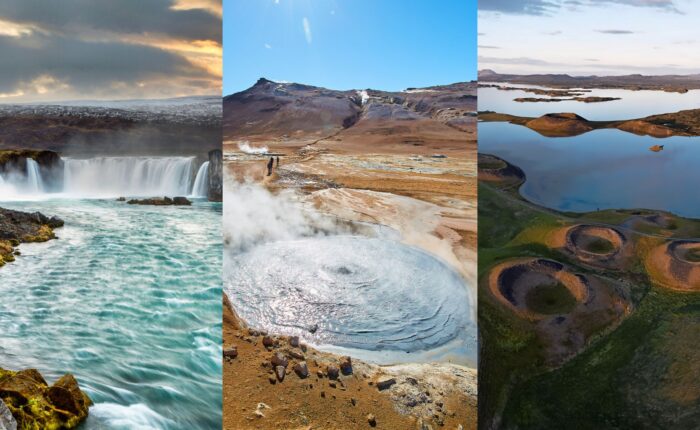 The attractions of North Iceland\
