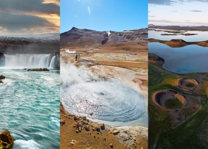 The attractions of North Iceland\