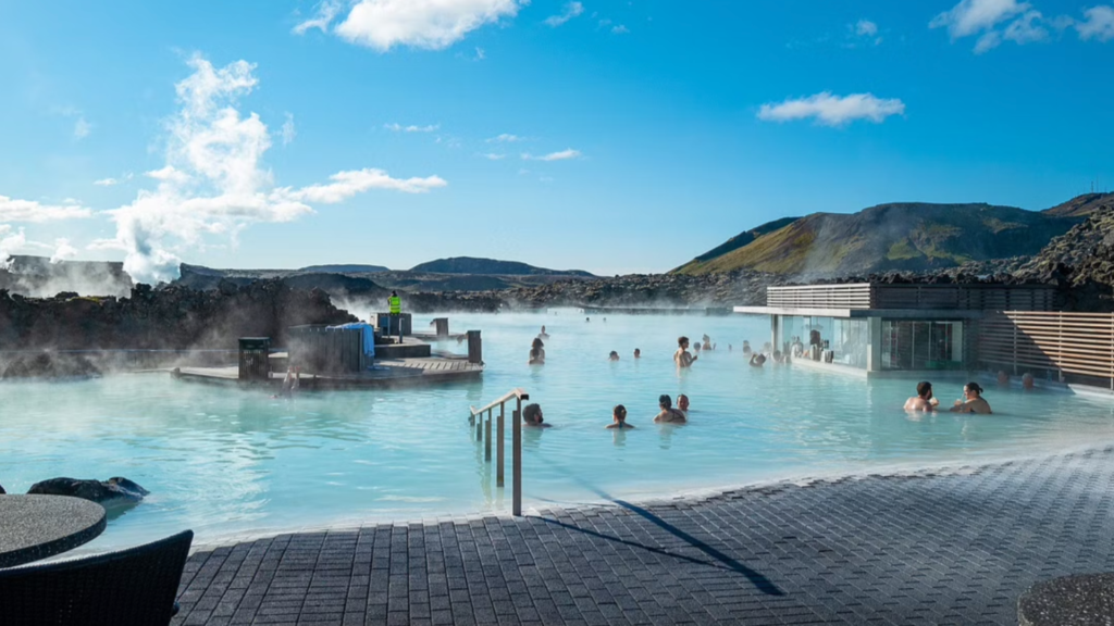 The Blue Lagoon geothermal SPA in Iceland