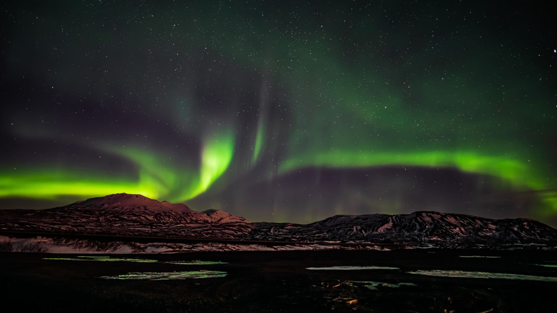 The Northern Lights in Iceland