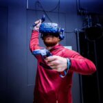 VR experience in Iceland