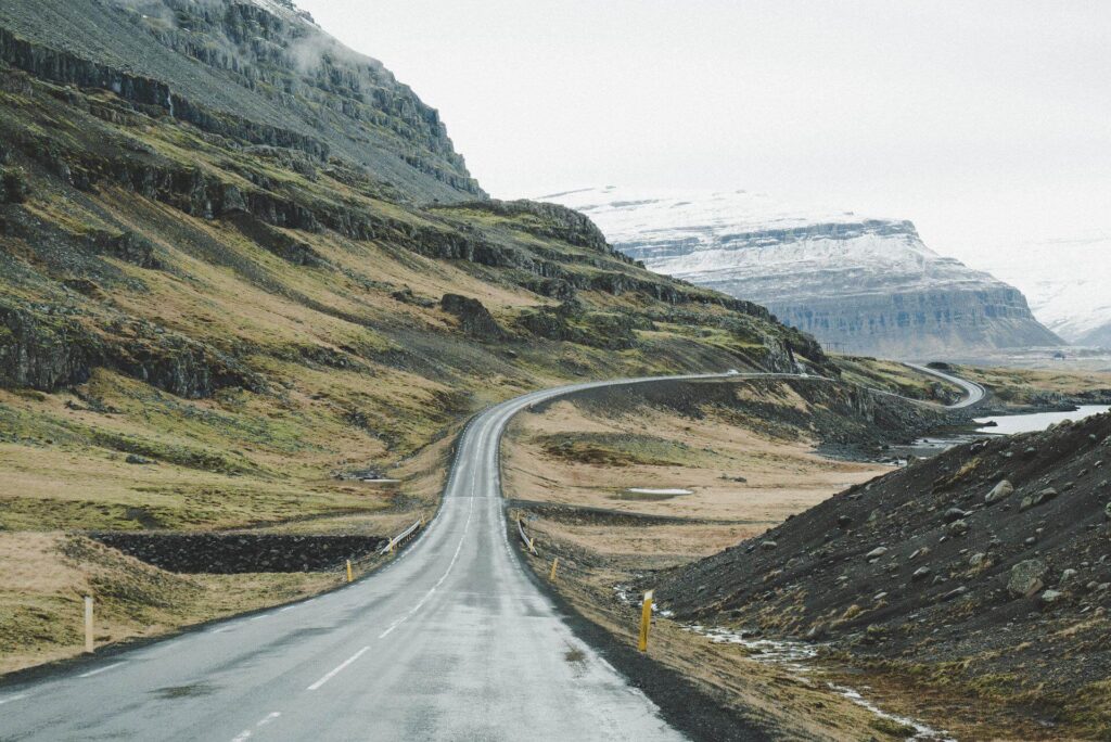 Iceland Road Ringstrasse Nature