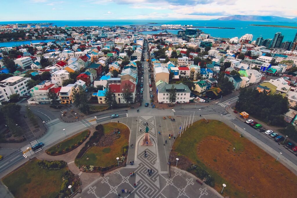 Reykjavik Iceland Destination View