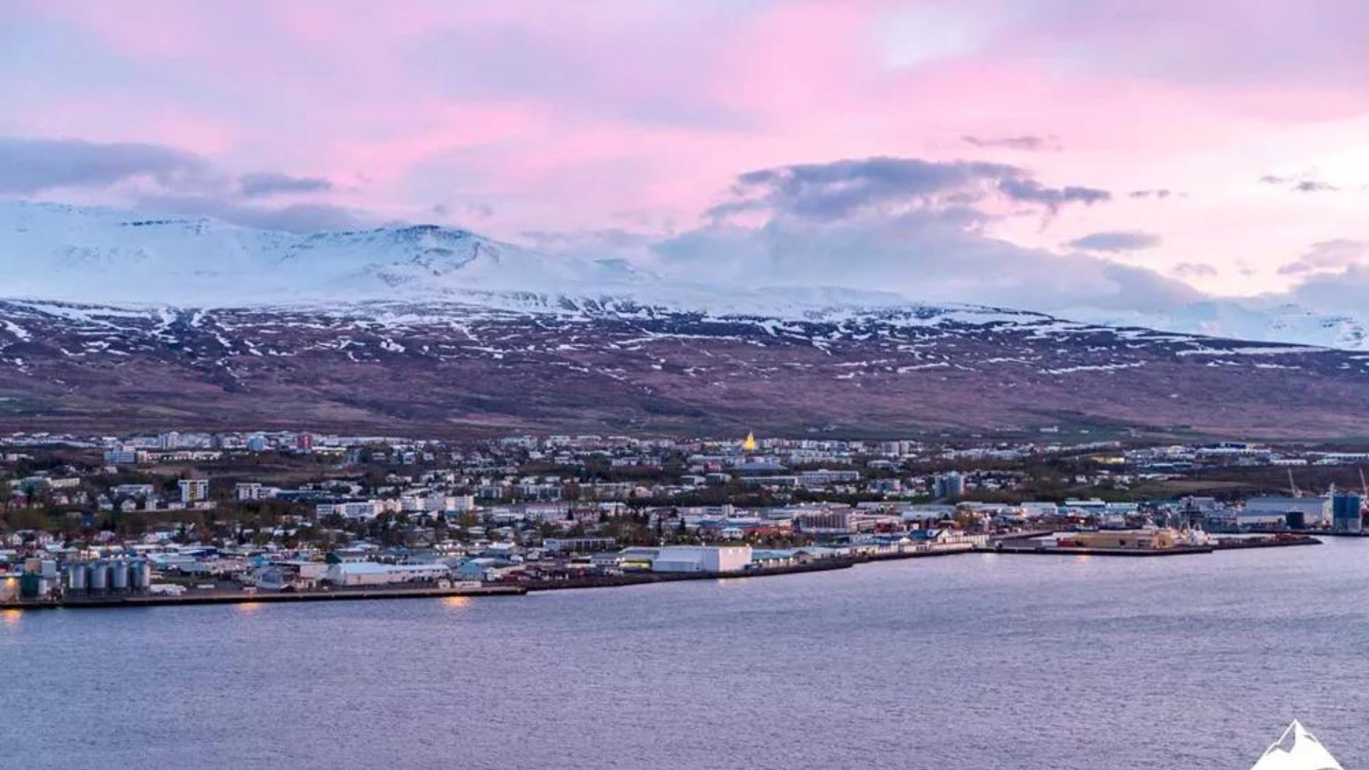 One of the town in North Iceland