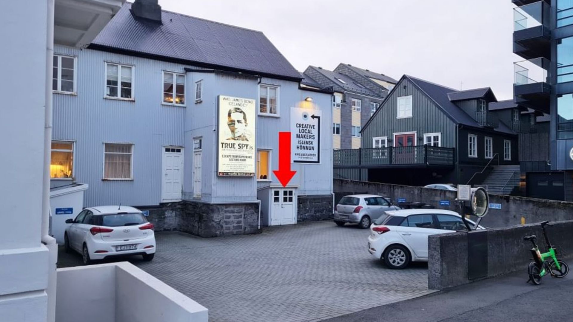 True Spy Reykjavik location