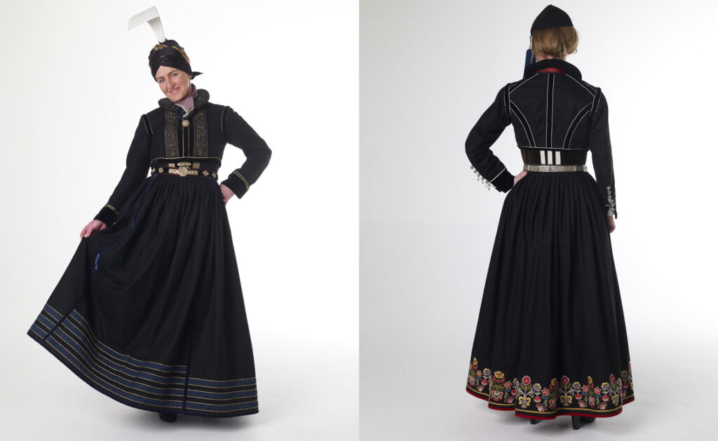 faldbúningur 19th century, national costume