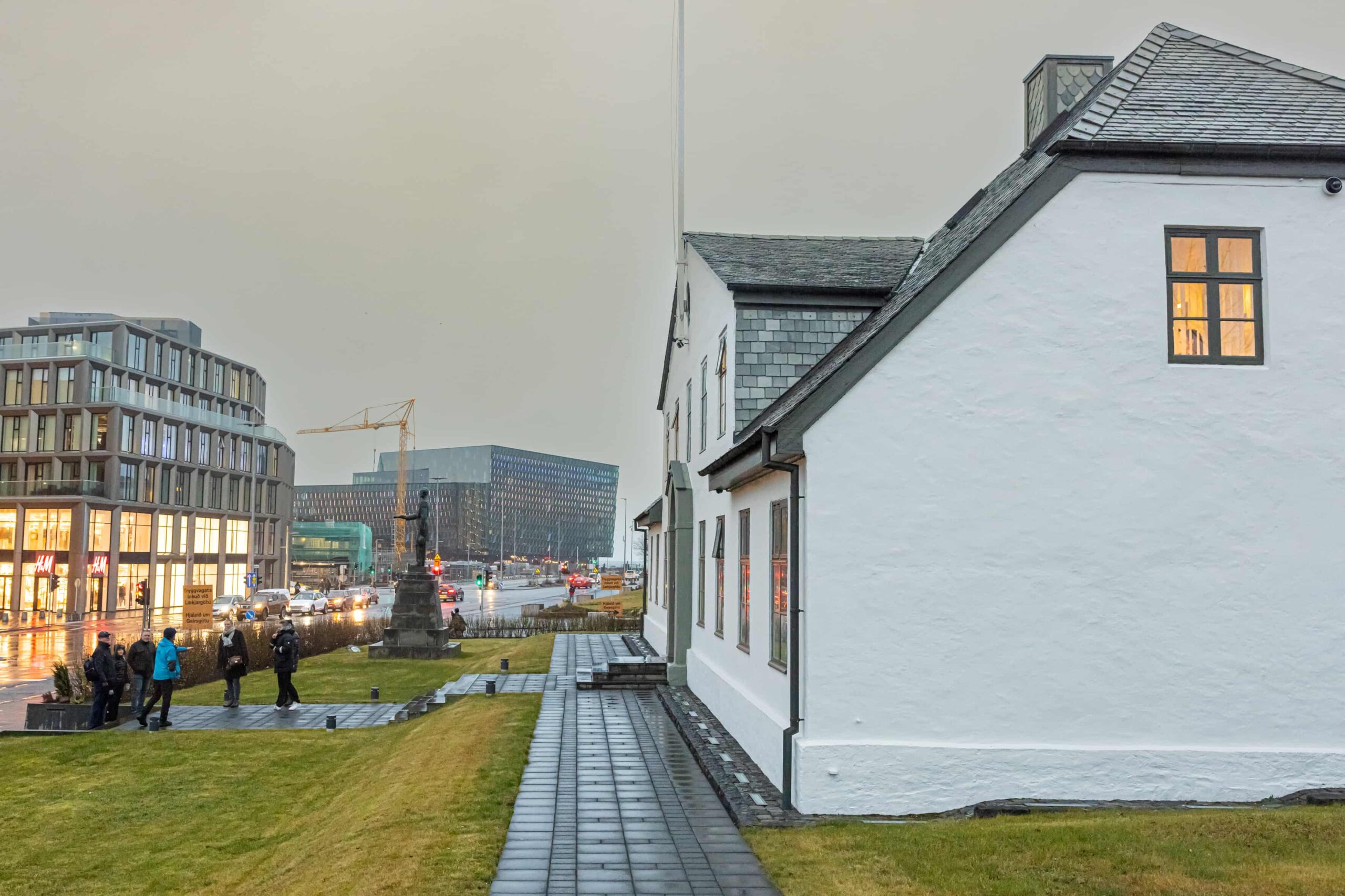 Menntaskolin, the Junior College in it´s historic building in downtown Reykjavik.