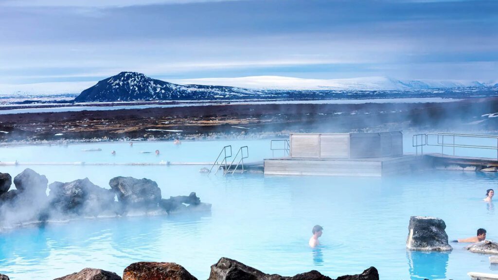 best tours in North Iceland, mývatn nature baths