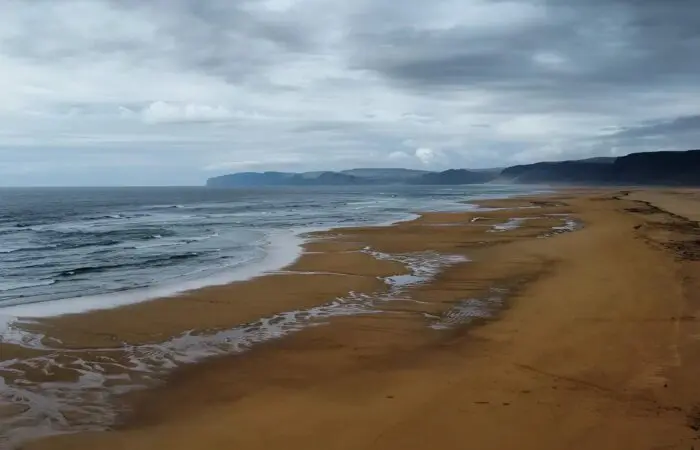 A view of the coast in the Westfjords