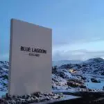 Entrance to the Blue Lagoon as seen on the Golden Circle Relaxation Tour