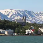 Akureyrarkirkja a church in Akureyri