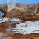 Colorful mountain highlands