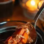 Close up of an Icelandic food dish