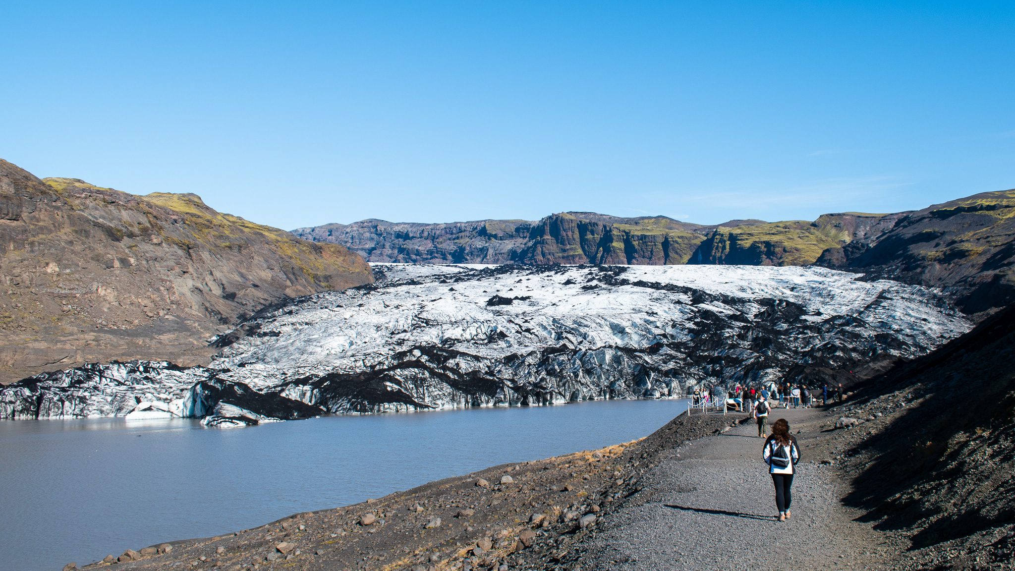 Sólheimajökull glacier in Iceland